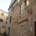 Pučišća stone buildings