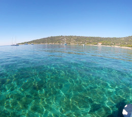 Inside the Blue Lagoon Croatia