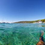 Swimming in the Lagoon, Croatia