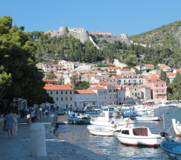 Fortica in the distance, Hvar