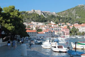 Fortica in the distance, Hvar