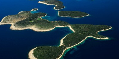 Pakleni Islands - aerial view