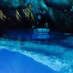 Exploring inside the Blue Cave