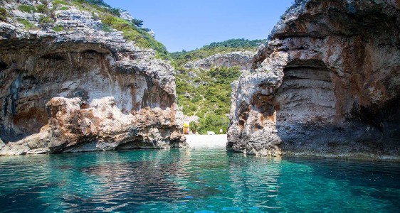 Gates of Stiniva Cove