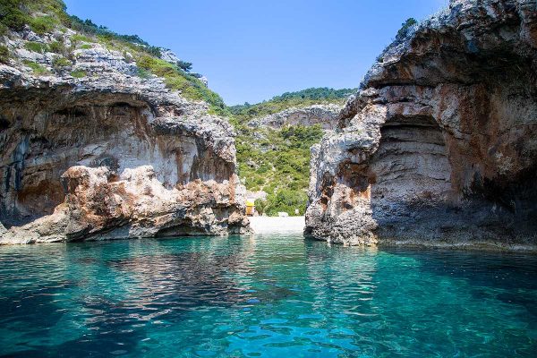 Gates of Stiniva Cove