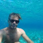 Underwater selfie in Budikovac lagoon