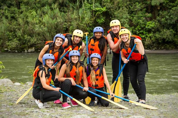 Getting ready for Cetina rafting