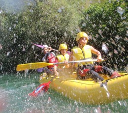 rafting on Cetina river