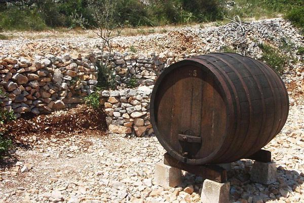 Wine Barrel, island Brac