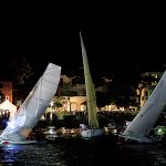 Compiting on Pequena Regata Nocturnain Postira