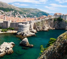 View on city walls, Dubrovnk