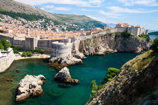 View on city walls, Dubrovnk