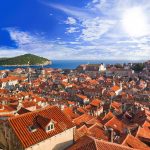 teracotta rooftops in Dubrovnik old town