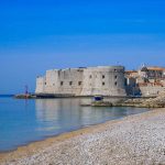 beach near Dubrovnik old town