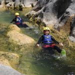 Gliding through Cetina river canyon