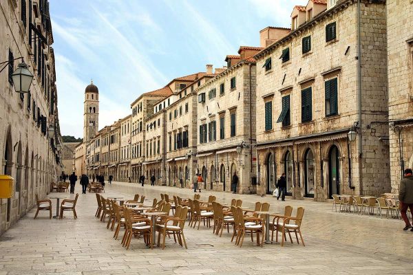 Stradun, main street in Dubrovnik