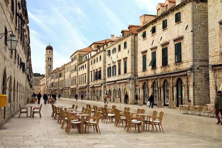 Stradun, main street in Dubrovnik