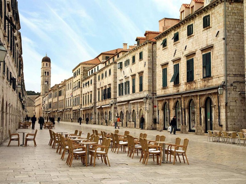 Stradun, main street in Dubrovnik