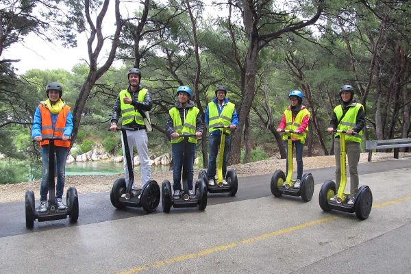 Segway on Marjan Split