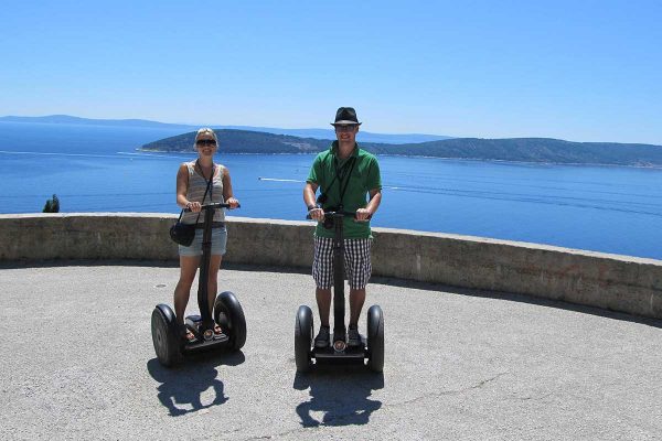 Segway Split – Ciovo in the back