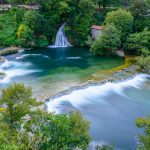 Travertine system on Krka river