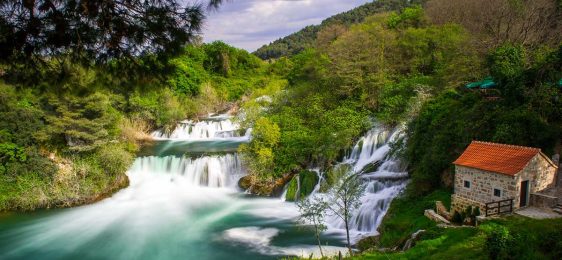 Watermill near Krka waterfalls