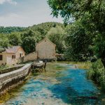 arriving to Krka waterfmill