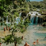 designated swimming area Krka national park