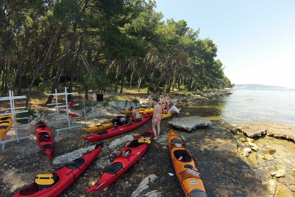 Marjan post of Sea Kayaking Tour