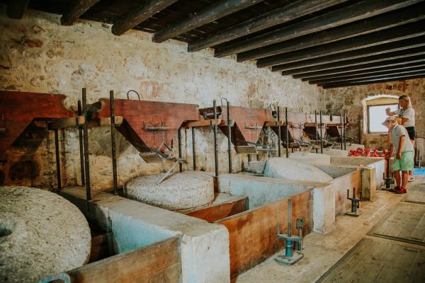 inside the mill on Skradinski buk