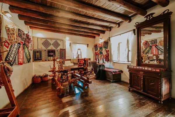 traditional weaver shop-krka ethno village