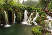 trail through Plitvice NP