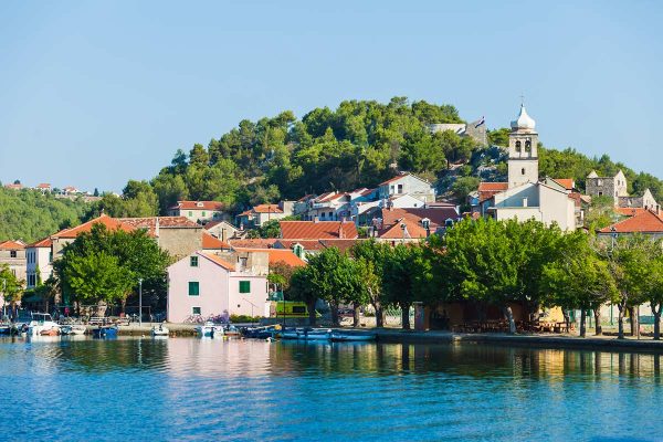 Skradin - view from boat