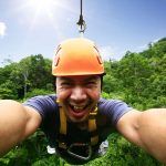 selfie-on-the-zipline-omis-cetina-canyon