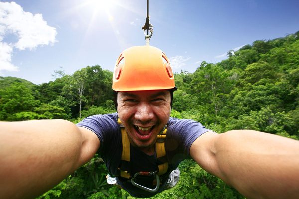 selfie-on-the-zipline-omis-cetina-canyon