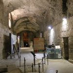 Exhibit inside Diocletian's cellars