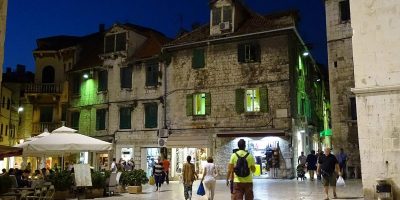 fruitsquareatnight-splitcroatia