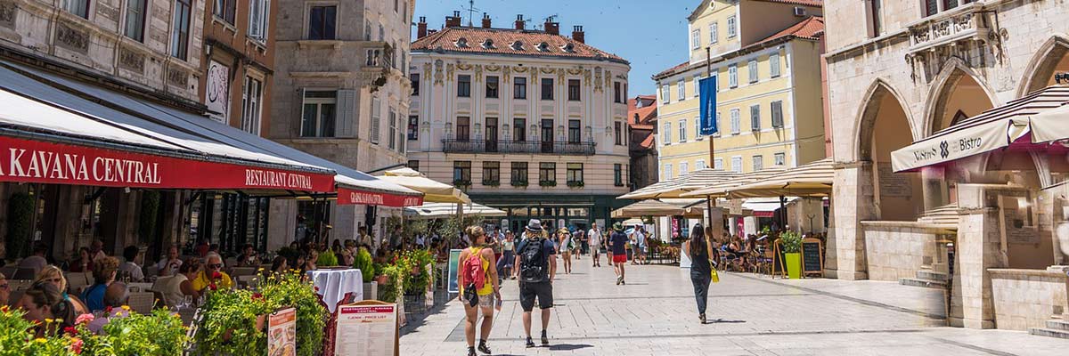 Main square in Split, People's square