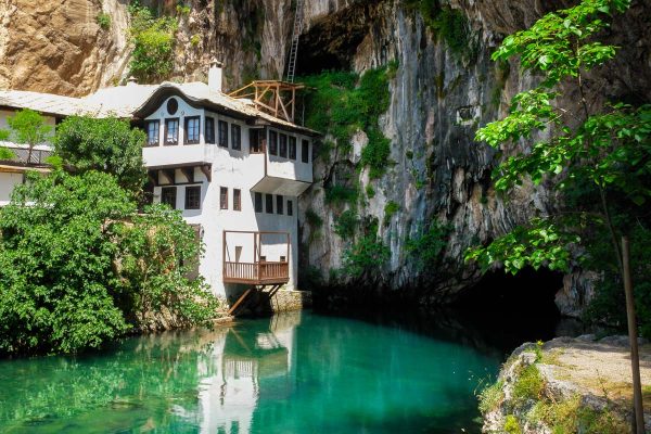 House on the river-Mostar