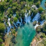 Kravice falls from air
