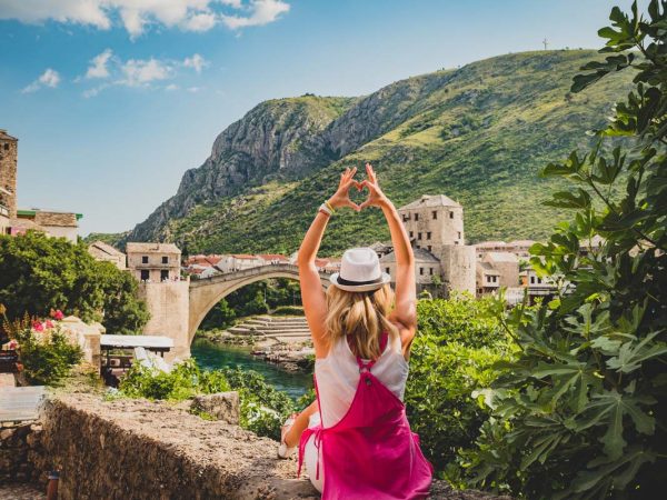 Love Mostar bridge