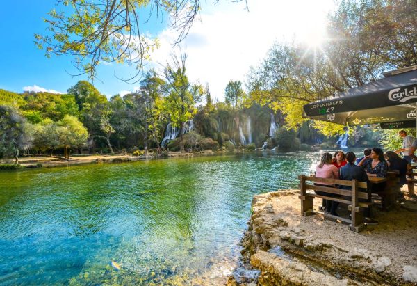 lake bar in Kravice